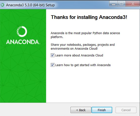 install anaconda windows