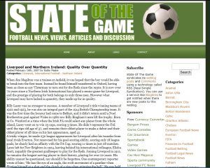 State Of The Game in 2006